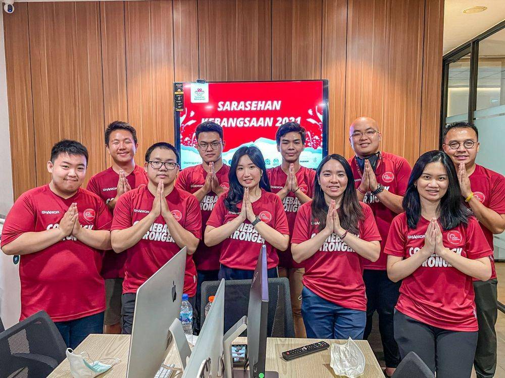 Para pengurus Young Buddhist Association (YBA) Indonesia. Dok. Istimewa.
