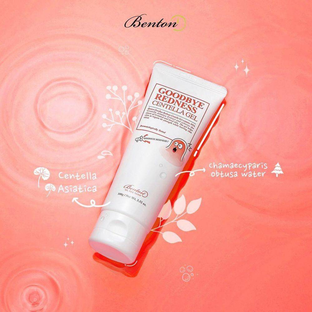 Benton Goodbye Redness Centella Gel (instagram.com/bentoncosmetic_id)