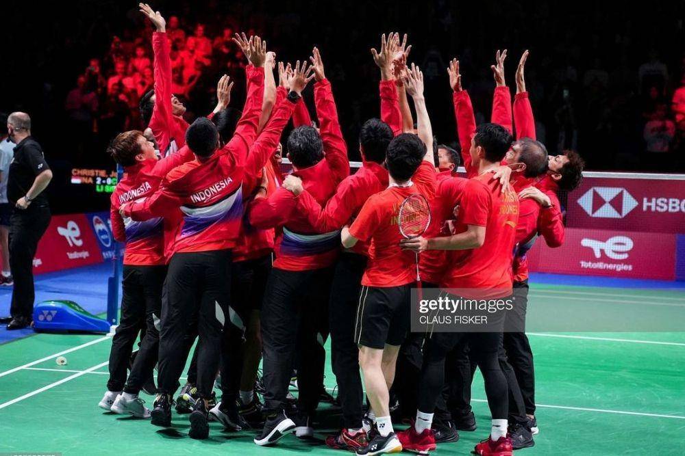 Jonatan Christie unggah foto kemenangan Indonesia di Piala Thomas 2020 (instagram.com/jonatanchristieofficial)