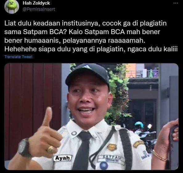 curhat baper dengan satpam (twitter.com/pemirsainsert)
