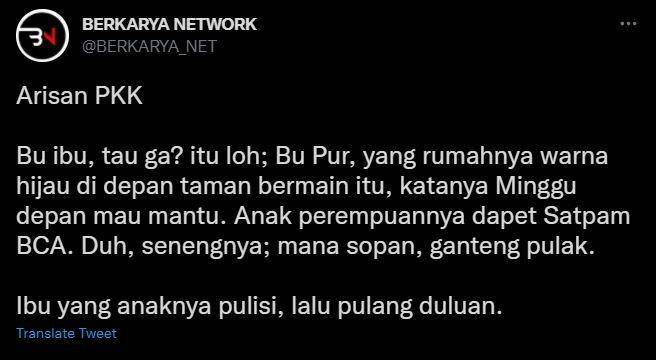 curhat baper dengan satpam (twitter.com/berkarya_net)