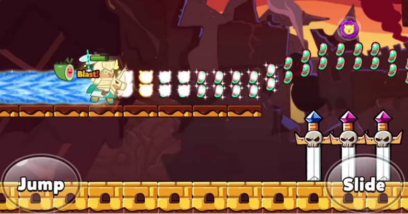 gameplay Knight Cookie (dok. YouTube/Cookie Run)