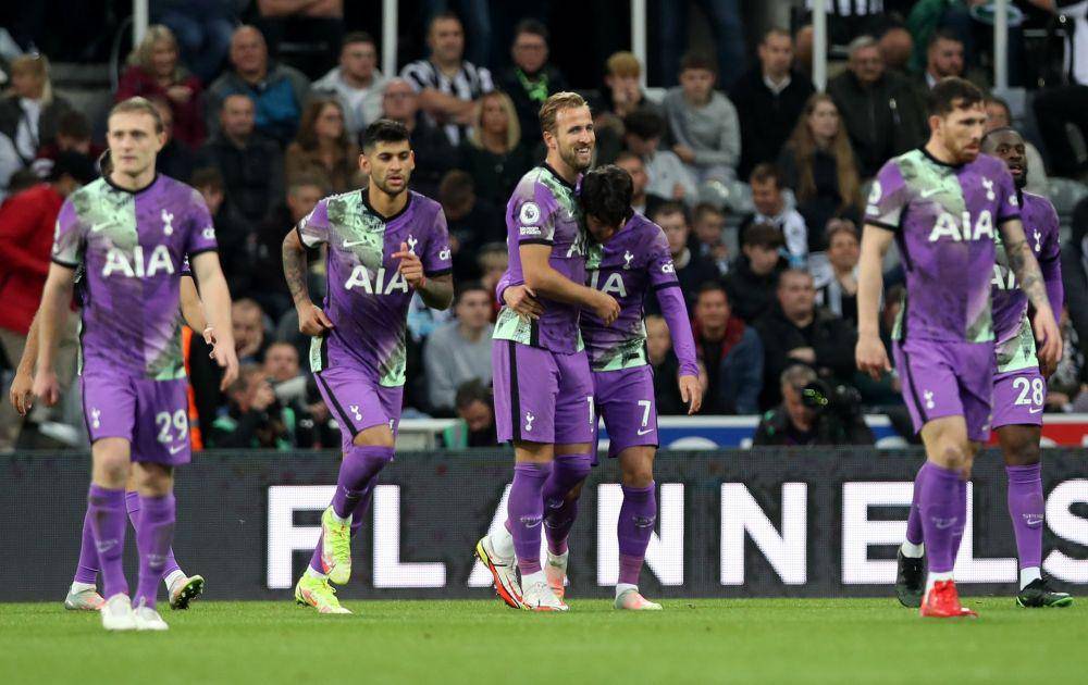 potret para pemain Tottenham Hotspur saat melawan Newcastle United (twitter.com/HKane)