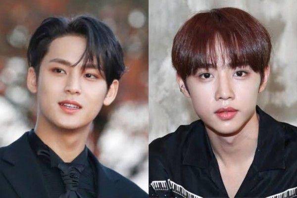 Mingyu Seventeen dan Sunwoo The Boyz (instagram.com/thehallyutalk)