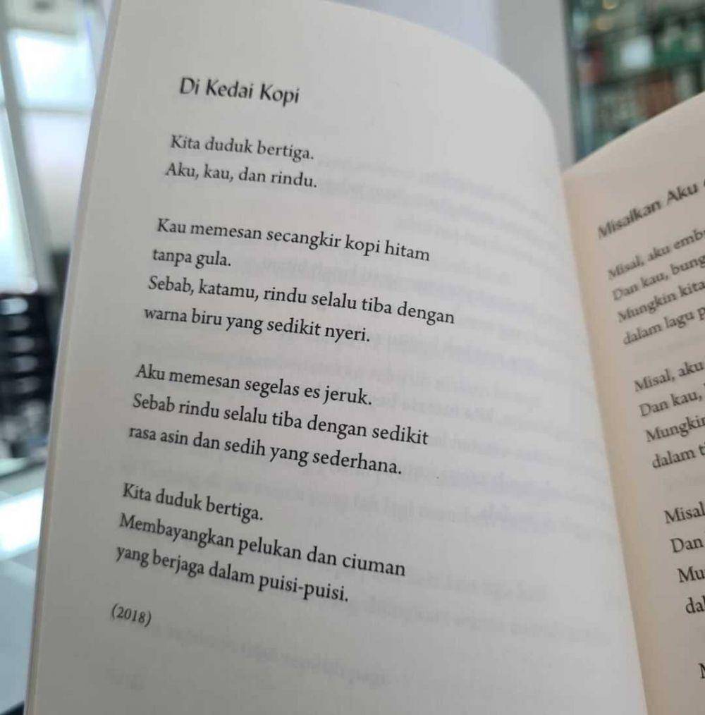 unggahan #MingguPuisi Najwa Shihab (instagram.com/Najwashihab)