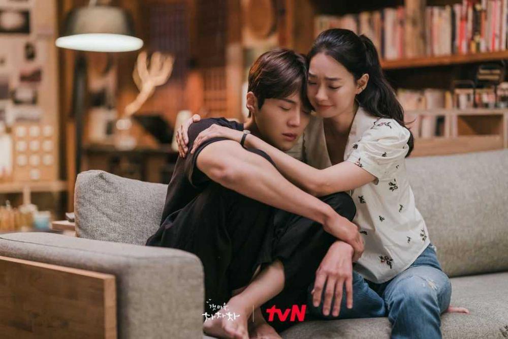 Hong Du Sik dan Yoon Hye Jin (instagram.com/tvn_drama)