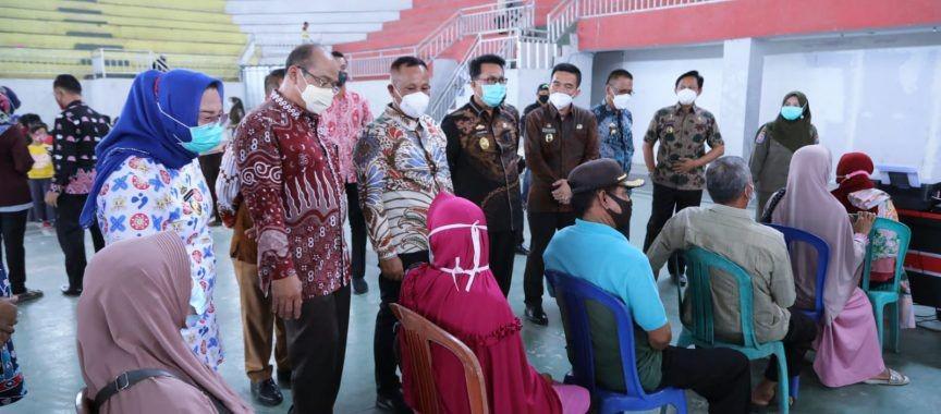 Pemkab Lampung Selatan kian gencar menggelar vaksinasi COVID-19. (IDN Times/Istimewa).