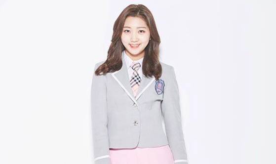 Minji dalam Produce 101 (dok. MNET)