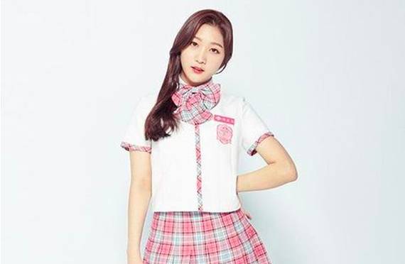Minji dalam Produe 48 (dok. MNET)