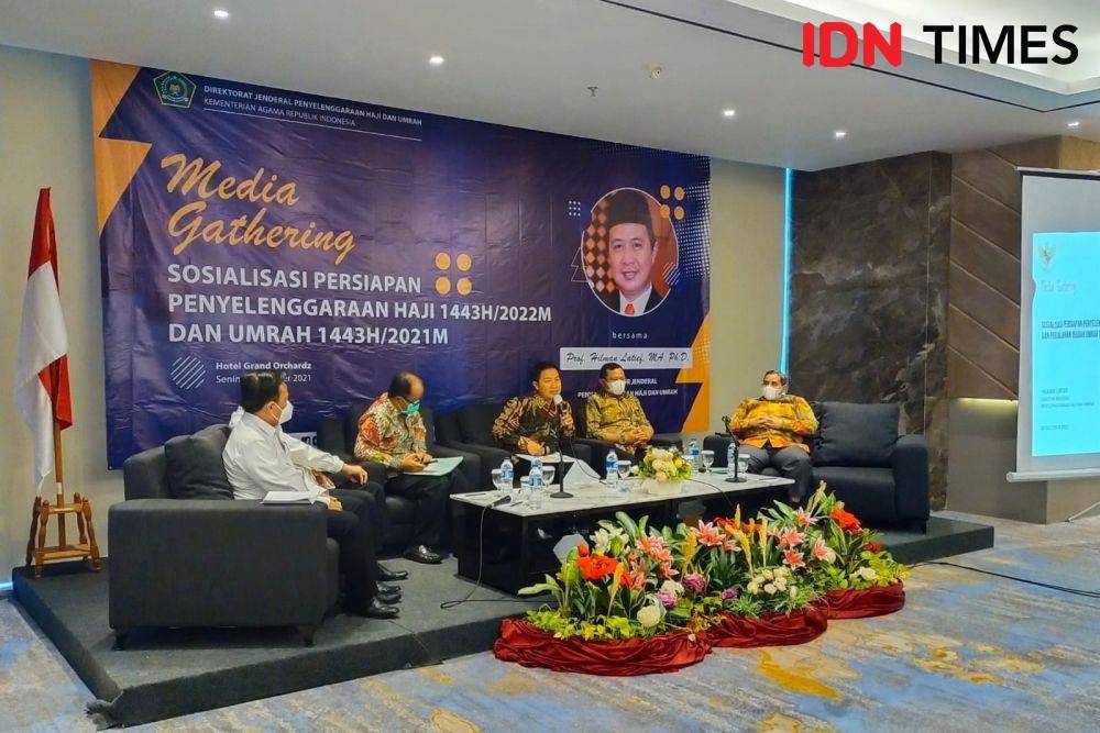 Dirjen Penyelenggaraan Haji dan Umrah Kemenag Hilman Latief (IDN Times/Ilman Nafian)