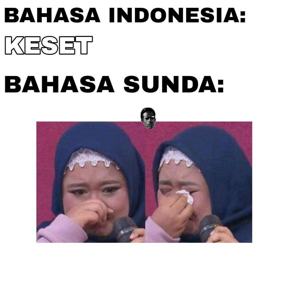 meme bahasa Sunda (twitter.com/sundastruggles)