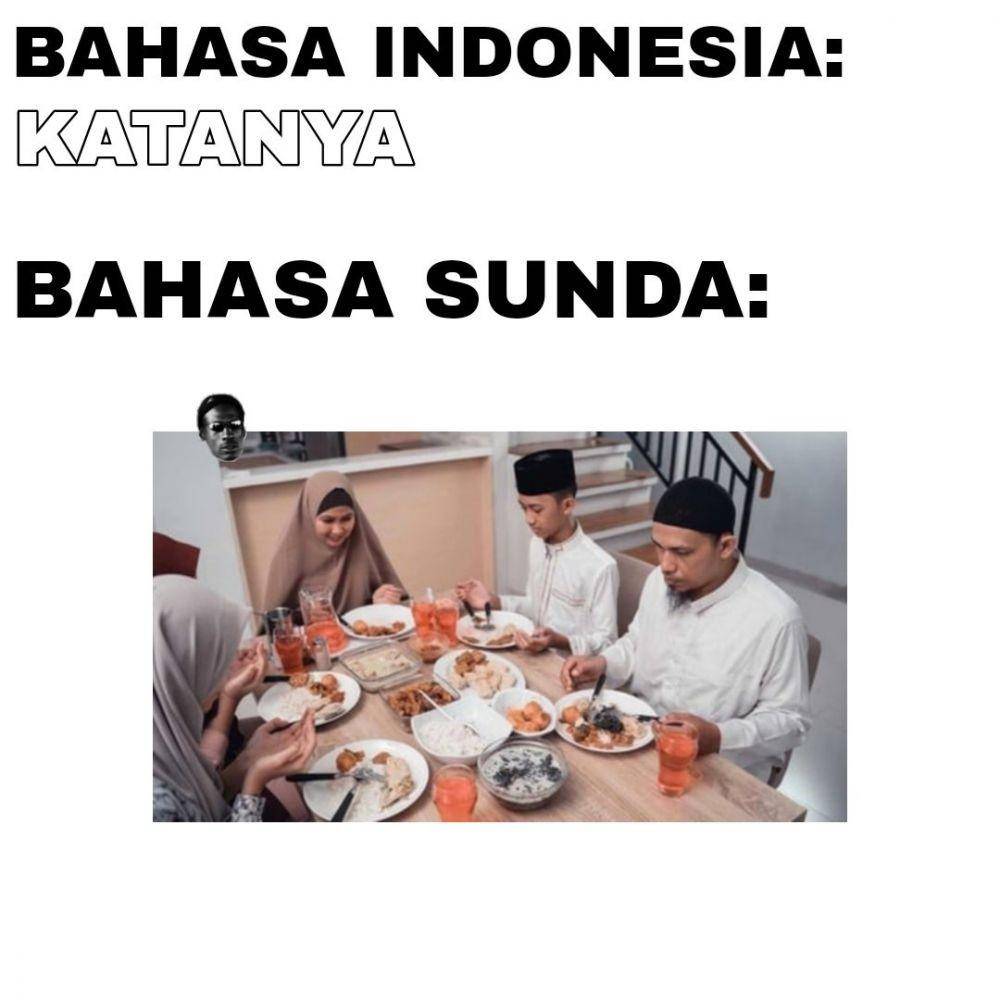 meme bahasa Sunda (twitter.com/sundastruggles)