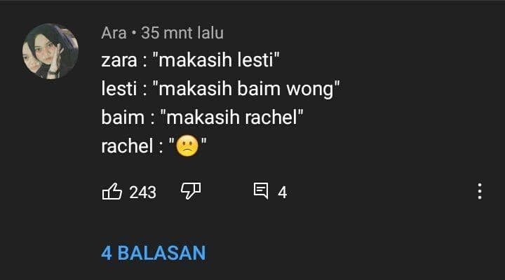 komentar netizen klarifikasi Rachel Vennya (twitter.com/boyvoyagej)