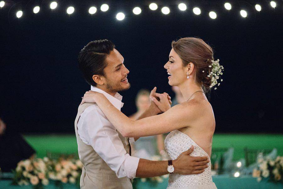 Randy Pangalila dan Chelsey Frank (instagram.com/randpunk/)