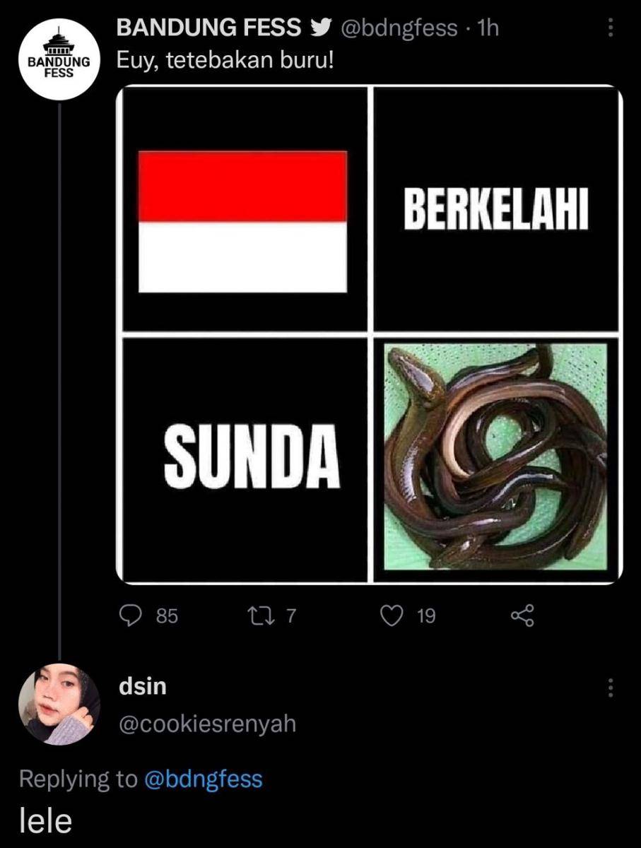 meme bahasa Sunda (twitter.com/bdngfess)