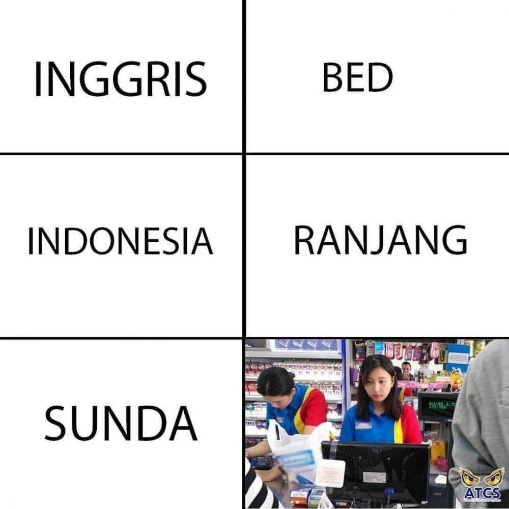 meme bahasa Sunda (twitter.com/ruanglucuuu_)