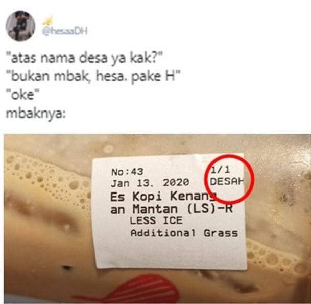 salah sebut nama (twitter.com/hesaadh)