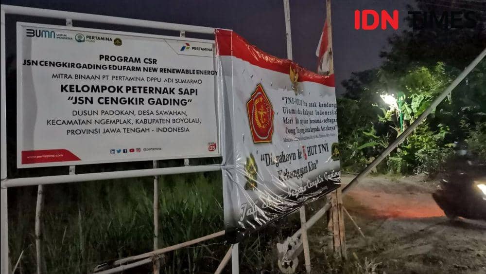 Kawasan peternakan sapi di Desa Sawahan Boyolali. IDNTimes/Larasati Rey