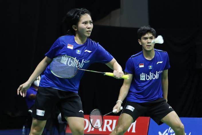 Ganda campuran Indonesia, Adnan Maulana/Michelle Chrystine Bandaso, akan tampil di Victor Denmark Open.. (djarumbadminton.com)