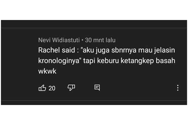 10 Komentar Kocak Netizen soal Klarifikasi Rachel Vennya, Bikin Ngakak