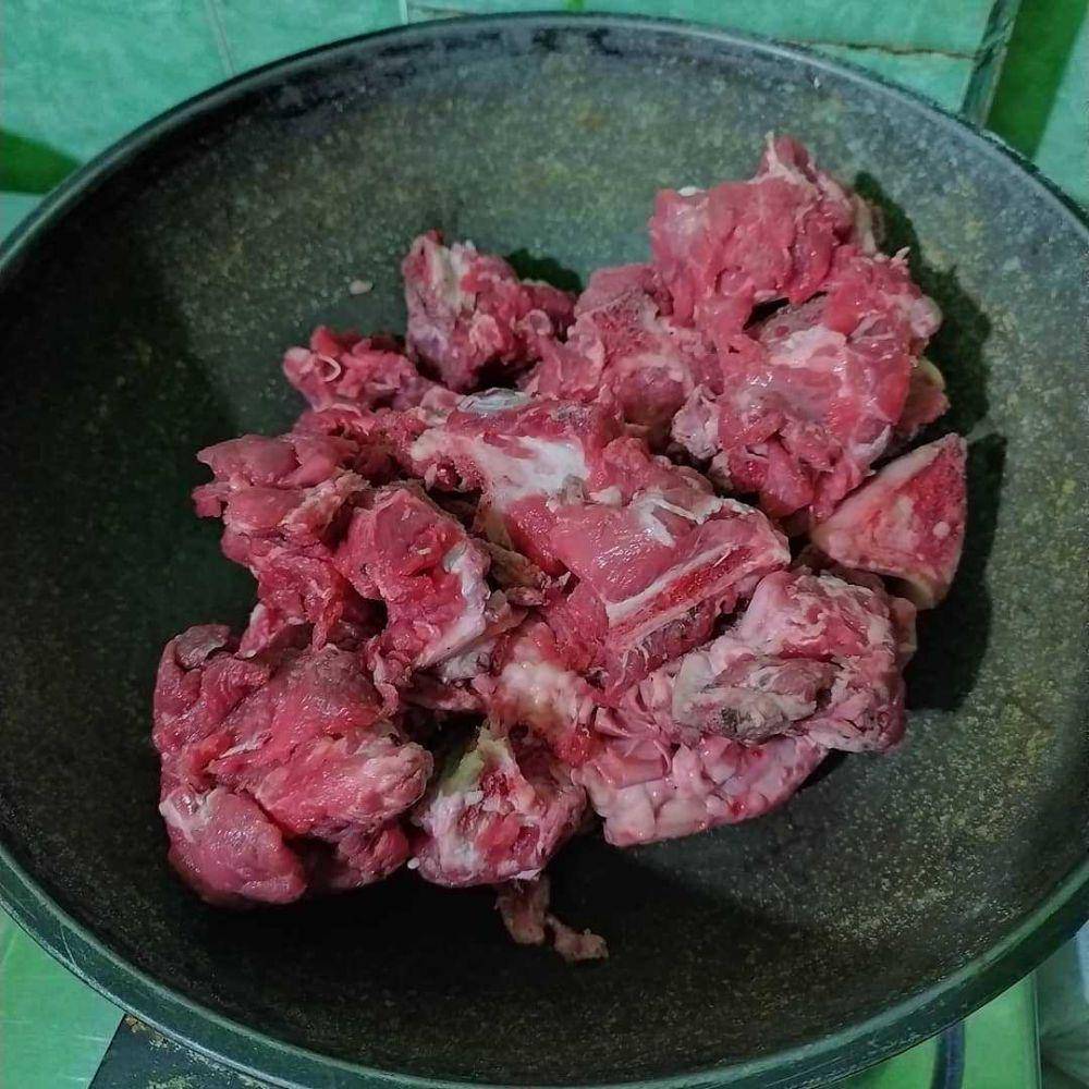 ilustrasi daging yang dibumbui (instagram.com/lemaknian_oi)