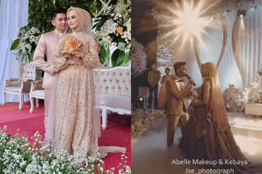 Adu gaya pernikahan Nadya-Rizki dan Syifa-Ridho. (instagram.com/jse_photograph / instagram.com/kaarabride)