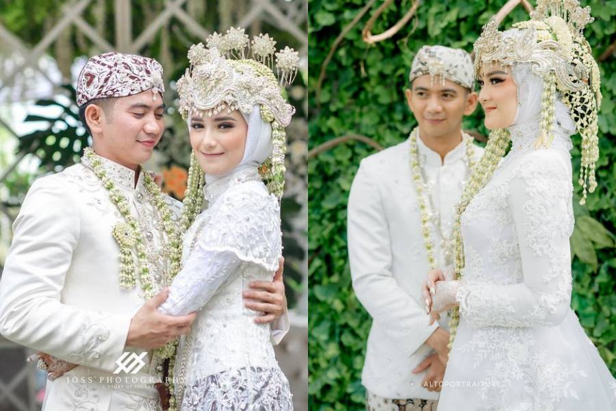 Adu gaya pernikahan Nadya-Rizki dan Syifa-Ridho. (instagram.com/altoportraiture / instagram.com/permanaweddingnew)