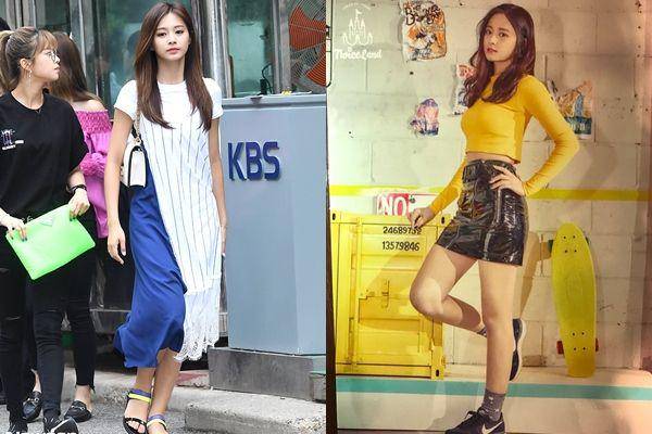 Outfir girly Tzuyu Twice (twitter.com/TZUYU_WORLD/instagram.com/tzuyued)