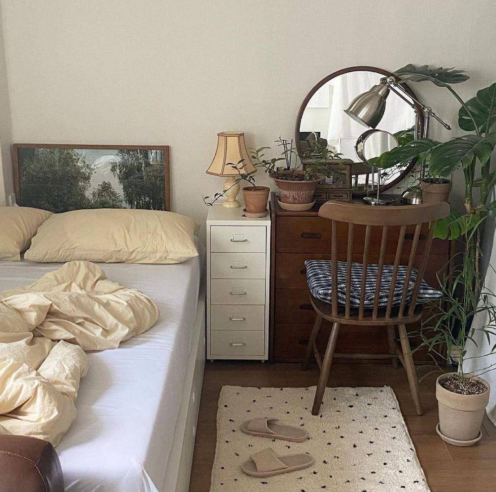 Kamar vintage Korea (instagram.com/self_interior)