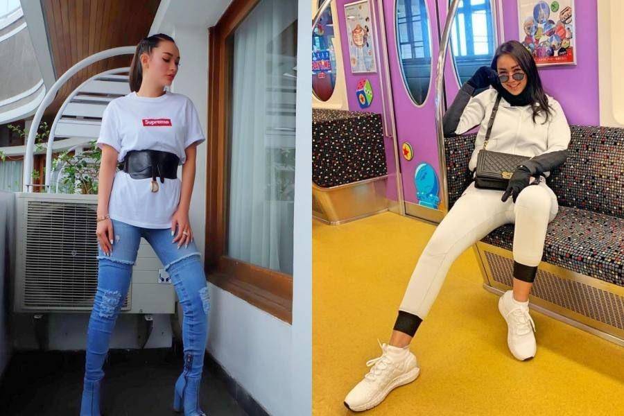 Zaskia Gotik dan Kalina Ocktaranny (instagram.com/zaskia_gotix|instagram.com/kalinaocktaranny)