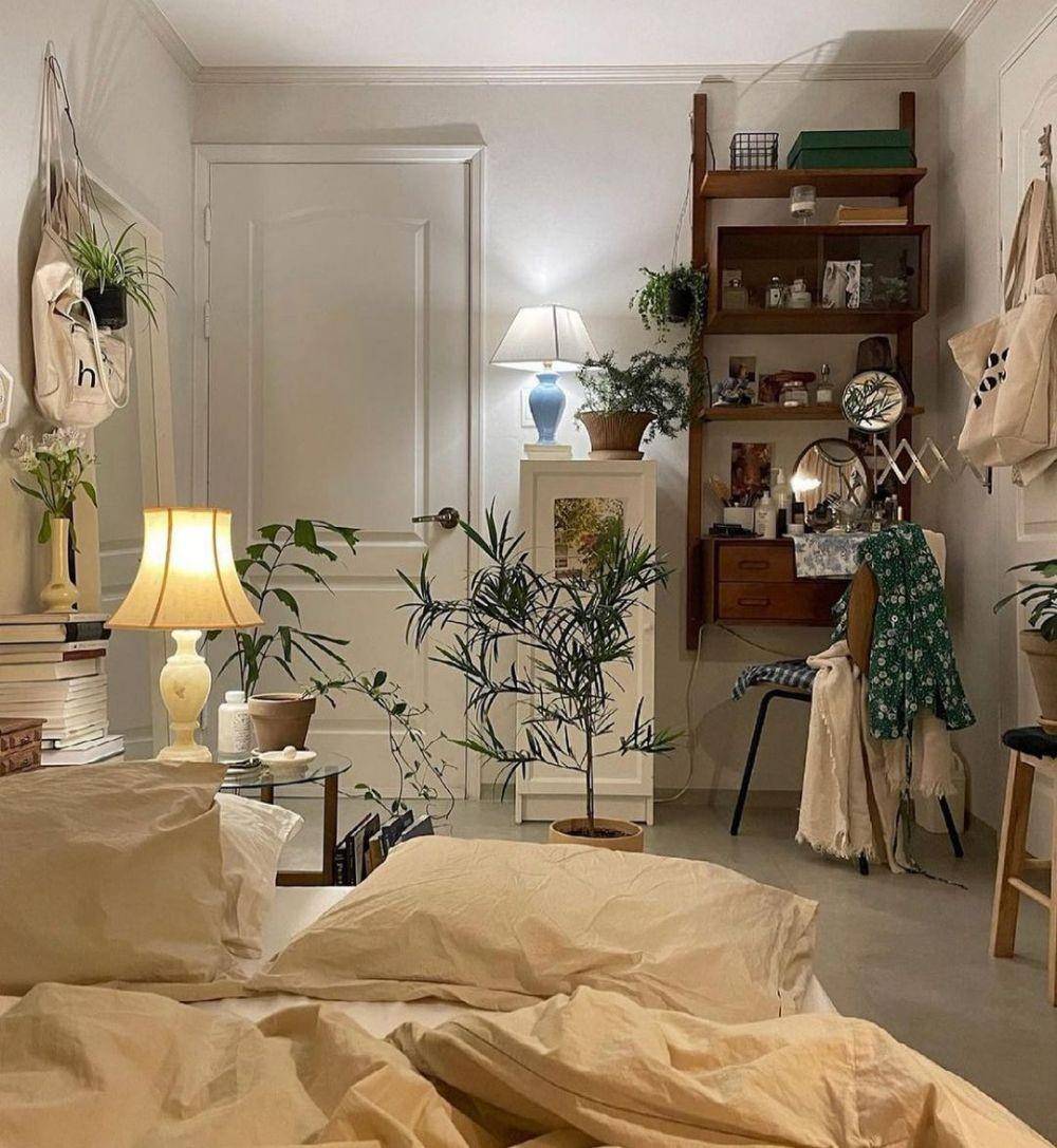 Kamar vintage Korea (instagram.com/self_interior)