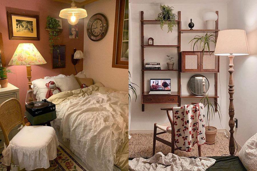10 Inspirasi Kamar ala Korea Bergaya Vintage, Pasti Estetik!