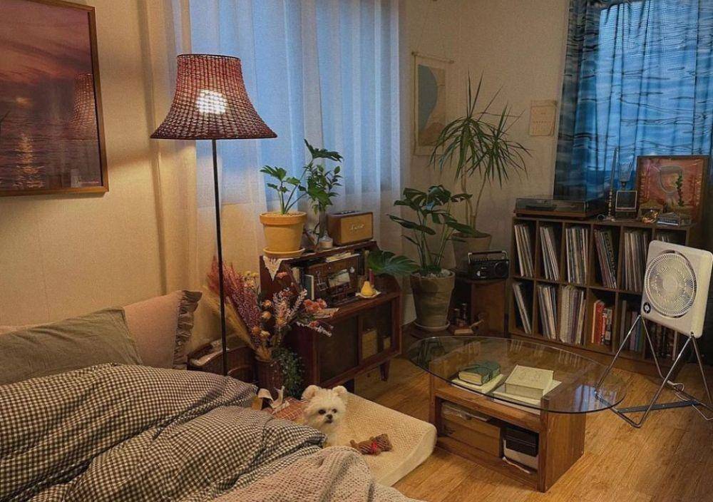 Kamar vintage Korea (instagram.com/self_interior)