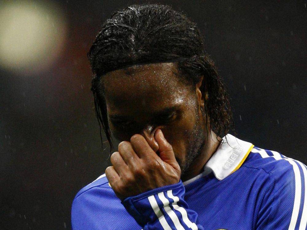 Didier Drogba di final Liga Champions 2008 (eurosport.com)