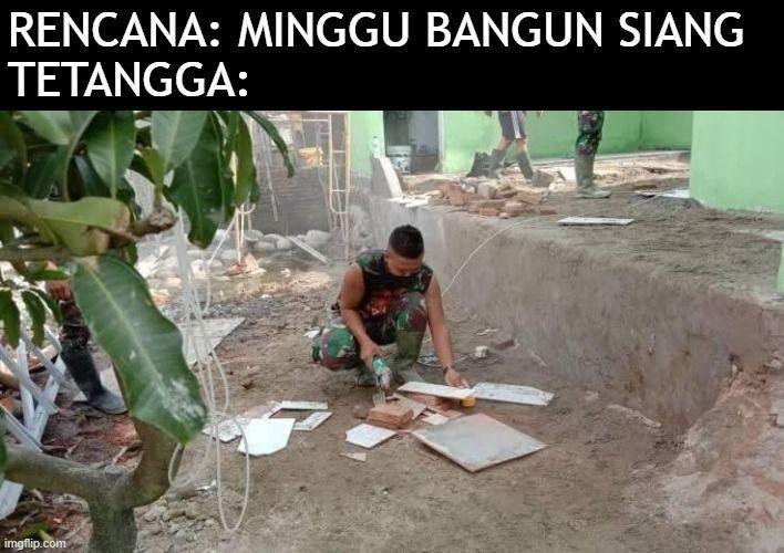meme diganggu tetangga (twitter.com/kegblgnunfaedh)