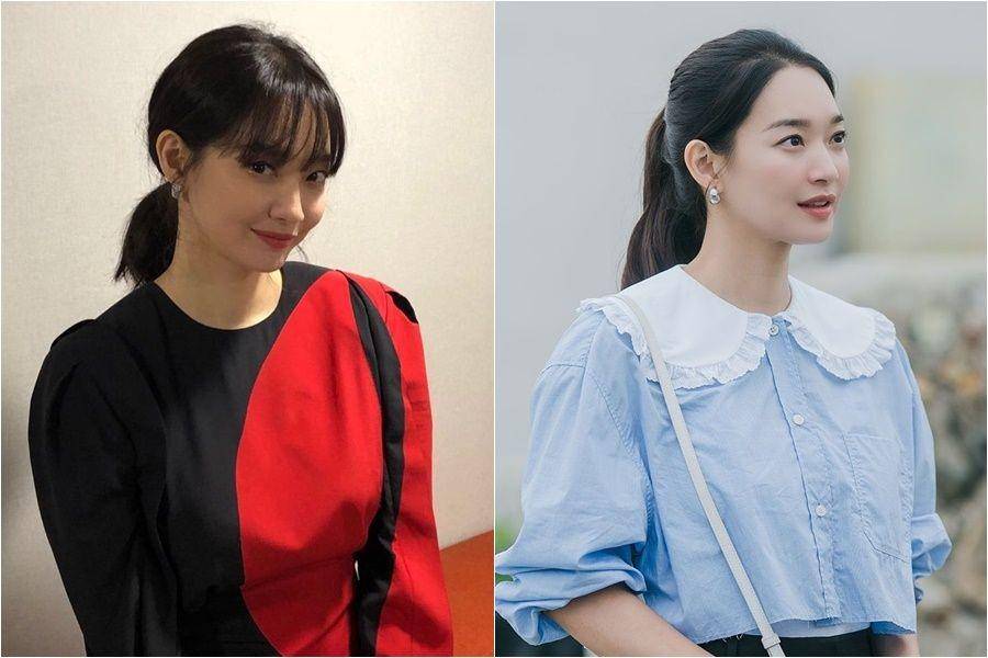 Style rambut Shin Min Ah (instagram.com/illusomina | instagram.com/tvn_drama)