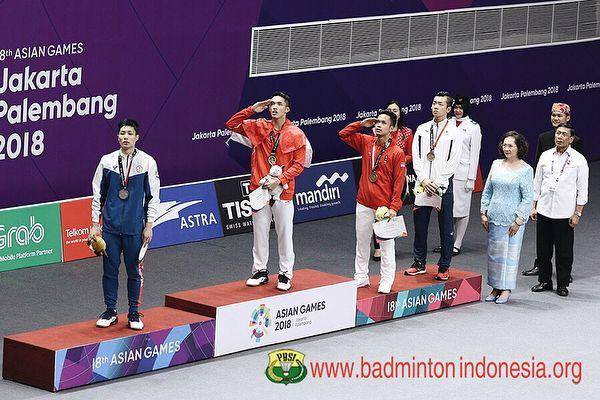 Anthony Sinisuka Ginting saat meraih medali perunggu di Asian Games 2018. (instagram.com/sinisukanthony)