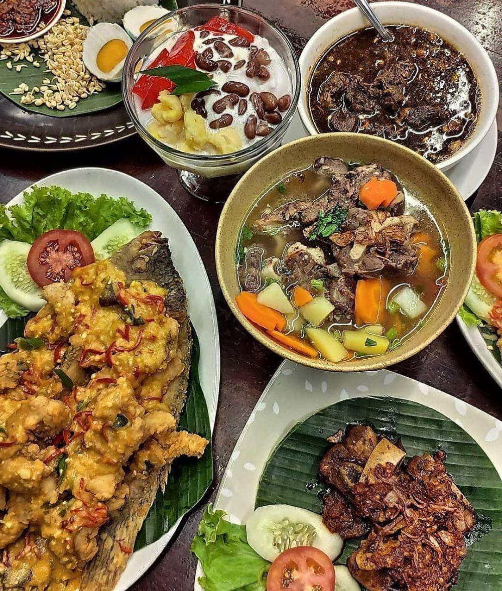 Ilustrasi menu di Kembang Lawang, Cibinong (instagram.com/kembanglawang)