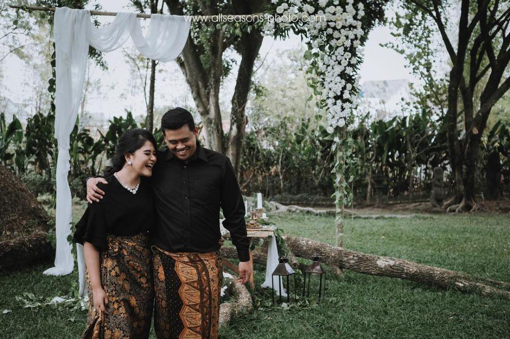 Foto prewedding Kahiyang (@allseasonsphoto via instagram.com/ayanggkahiyang)