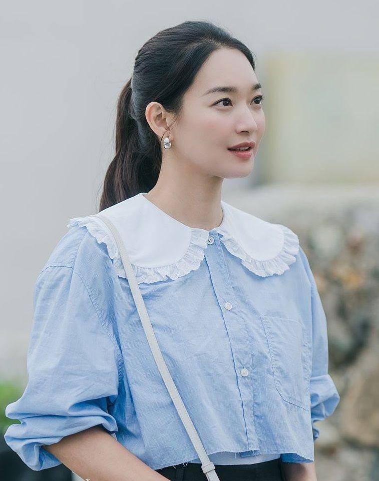 Style rambut Shin Min Ah (instagram.com/tvn_drama)