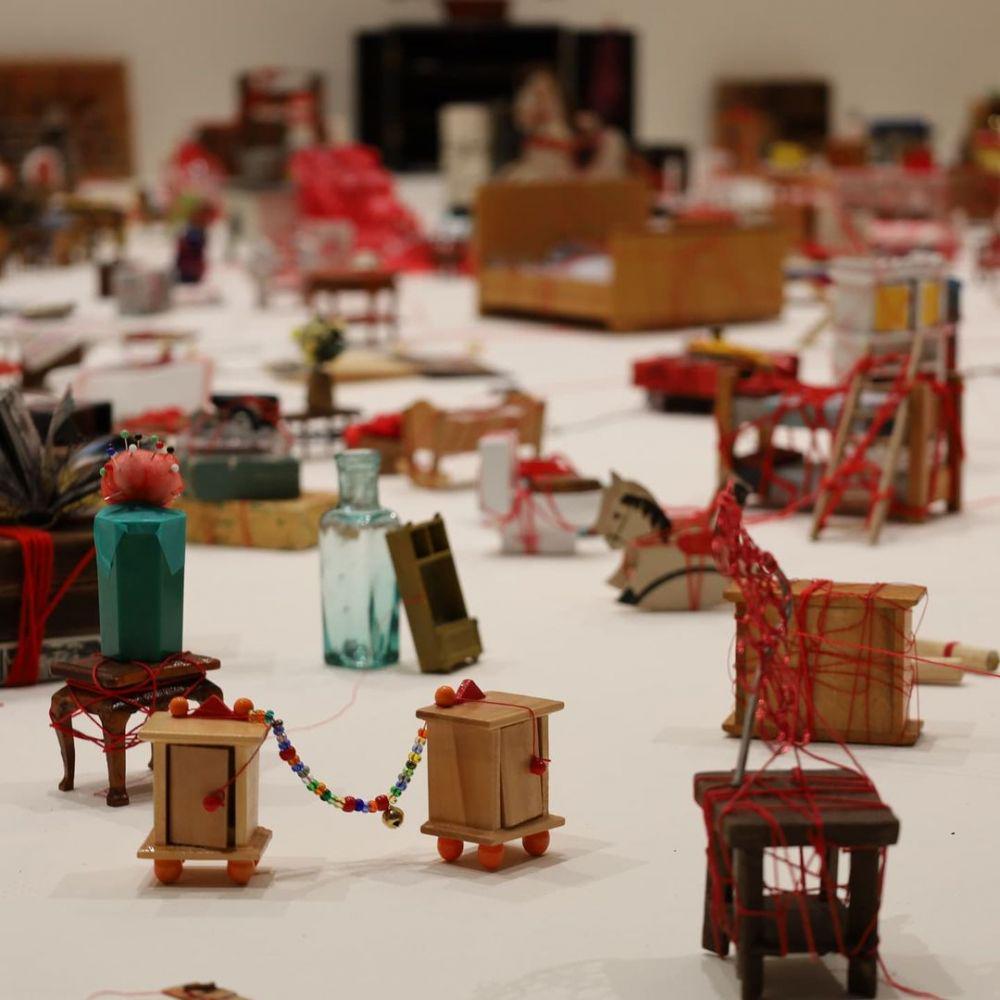 salah satu pameran di Taipei Fine Arts Museum berjudul "The Soul Trembles" (instagram.com/pierrig70)