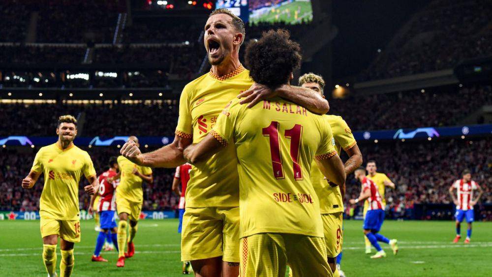selebrasi gol Mohamed Salah (uefa.com)