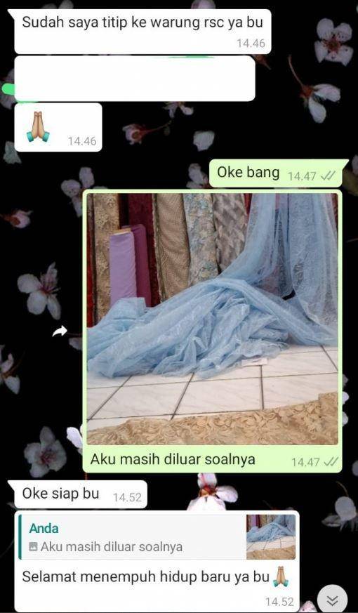chat kurir antar paket (twitter.com/txtdrikurir)