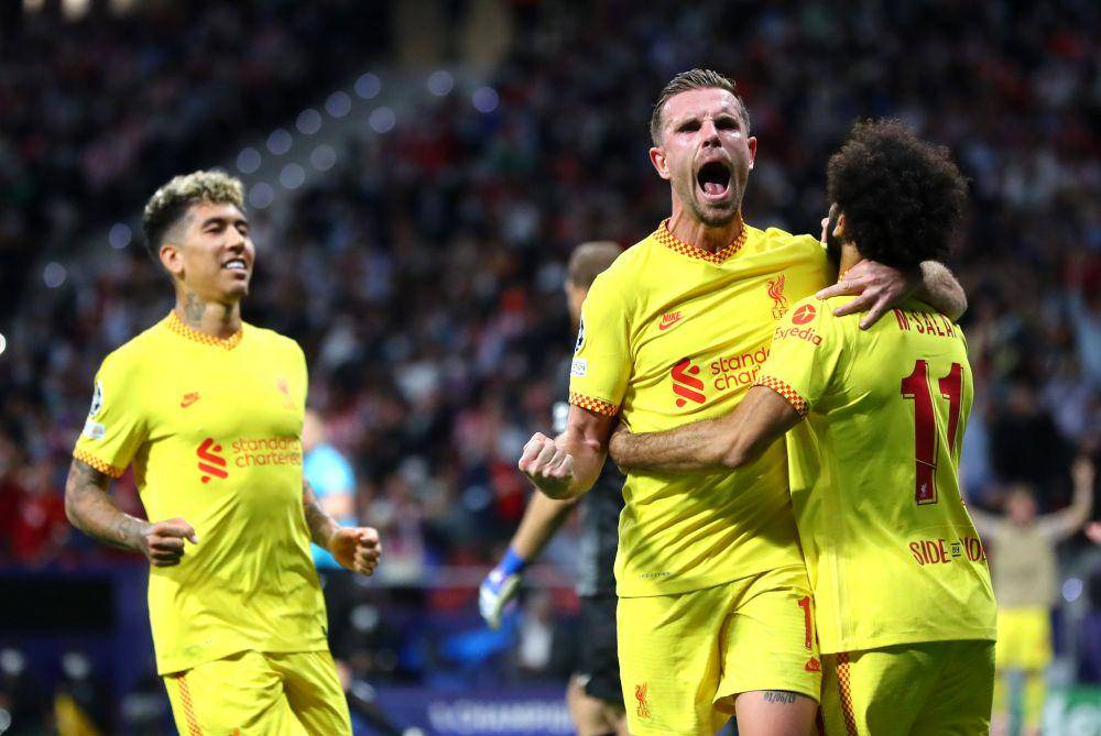 selebrasi gol skuad Liverpool (twitter.com/LFC)