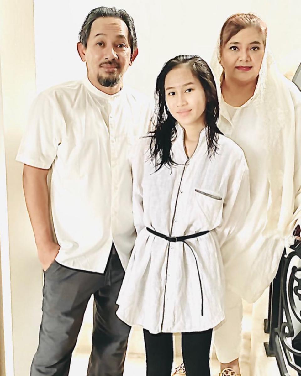 potret keluarga Makki Ungu (instagram.com/makki_parikesit)