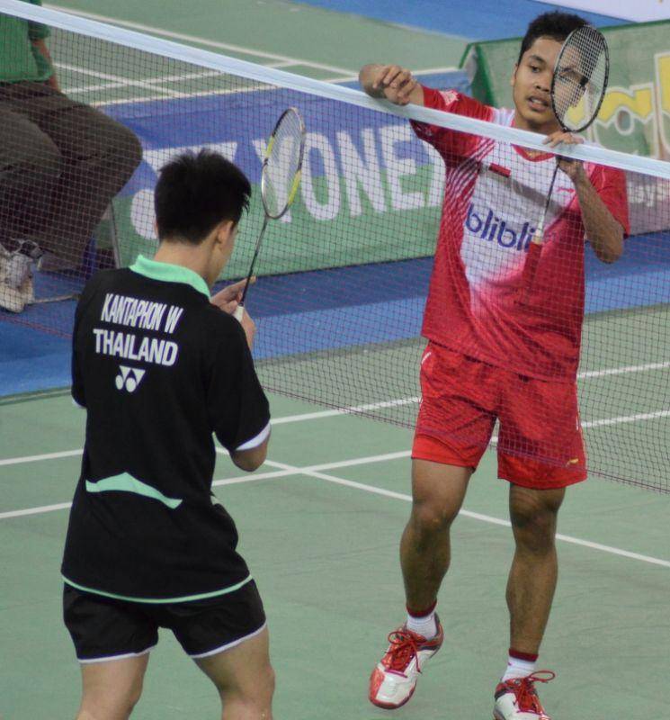 potret Anthony Sinisuka Ginting pada 2014 (bwfbadminton.com)