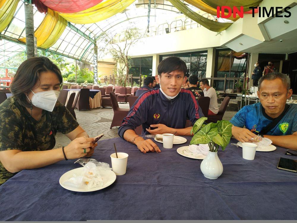 Atlet jalan cepat 20 kilometer serta 50 kilometer asal Jawa Barat (Jabar), Hendro alias Koh Lung (IDN Times-Azzis Zulkhairil)