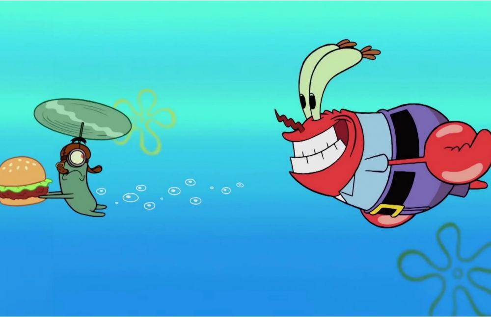 karakter Plankton dan Mr. Krabs (youtube.com/Nickelodeon Bahasa)