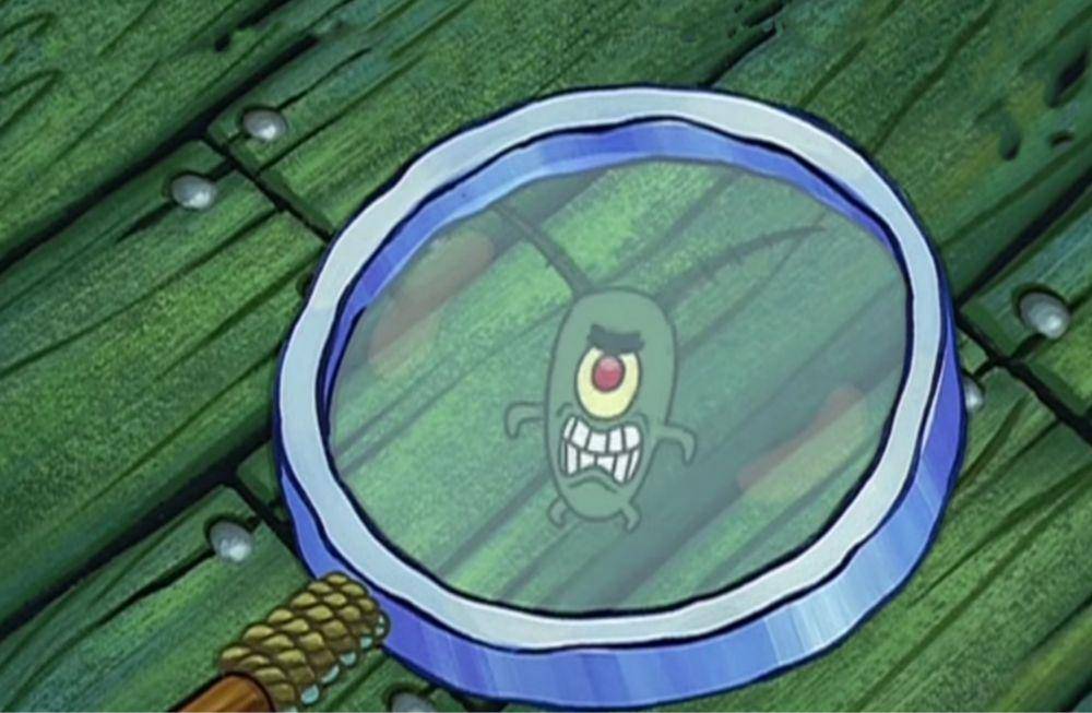 karakter Plankton (youtube.com/Nickelodeon Bahasa)