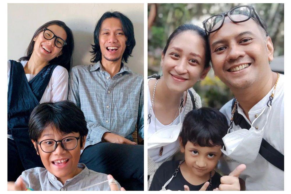 Potret Kompak Keluarga 9 Personel Band yang Dikaruniai Satu Anak